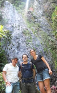 Avec Santi et Tulio au Parc de la Tigra