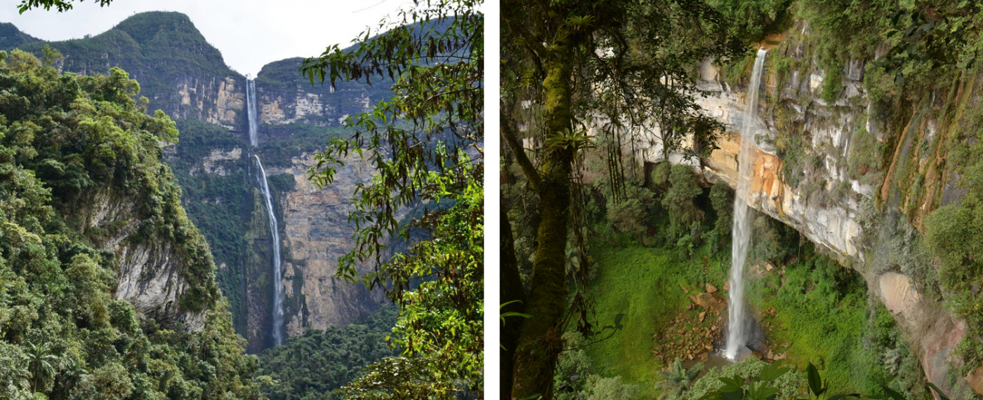 Gocta and Yumbilla Waterfall North Peru